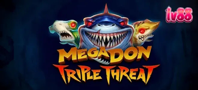 Đồ họa đại dương sâu thẳm trong trò chơi Mega Don Triple Threat